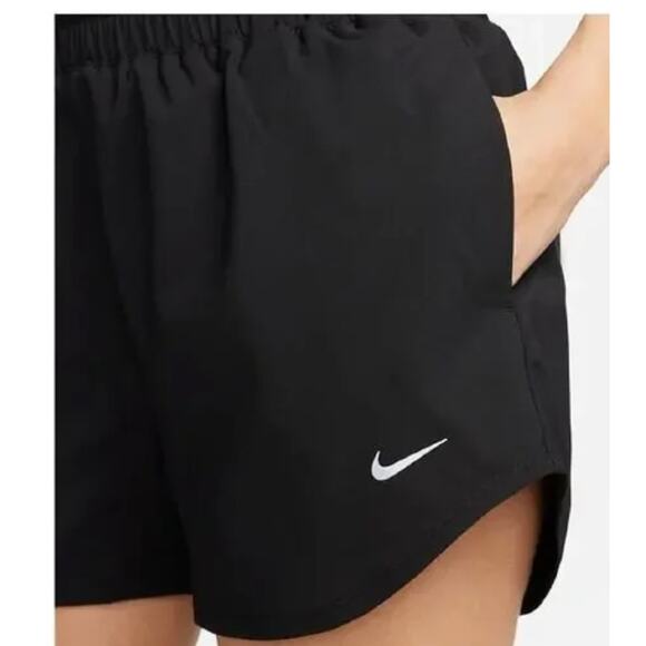 NIKE One Ultra High 3 Brief-Lined Shorts - Black - Size: XS - Picture 4 of 4
